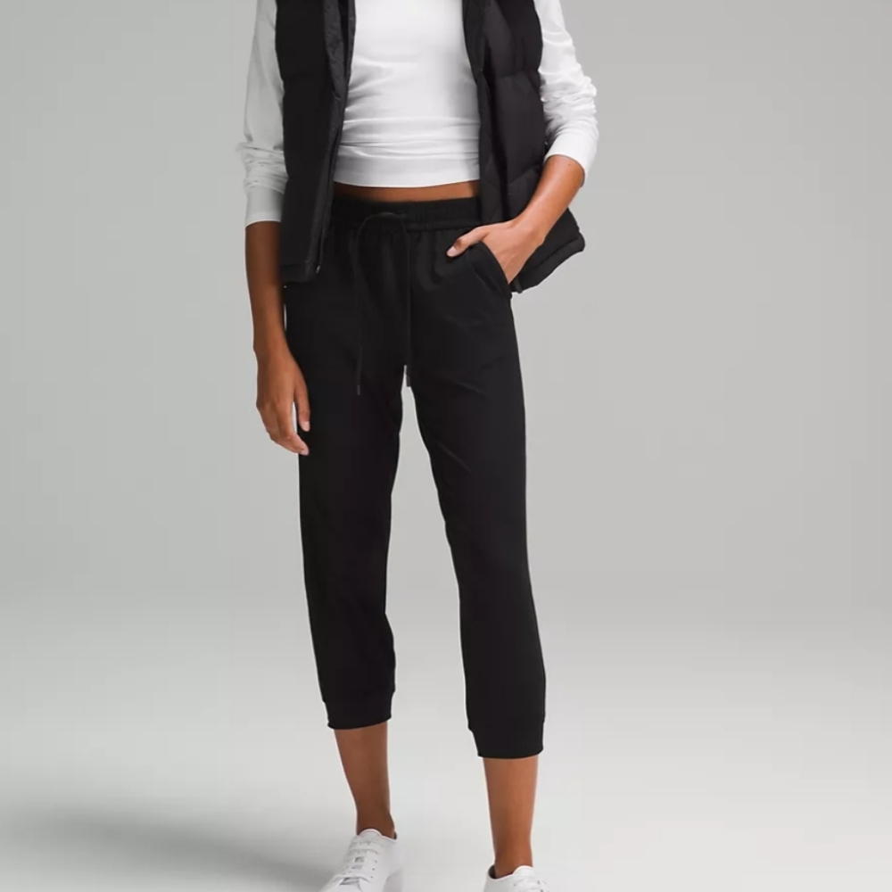Lululemon Black Crop Joggers